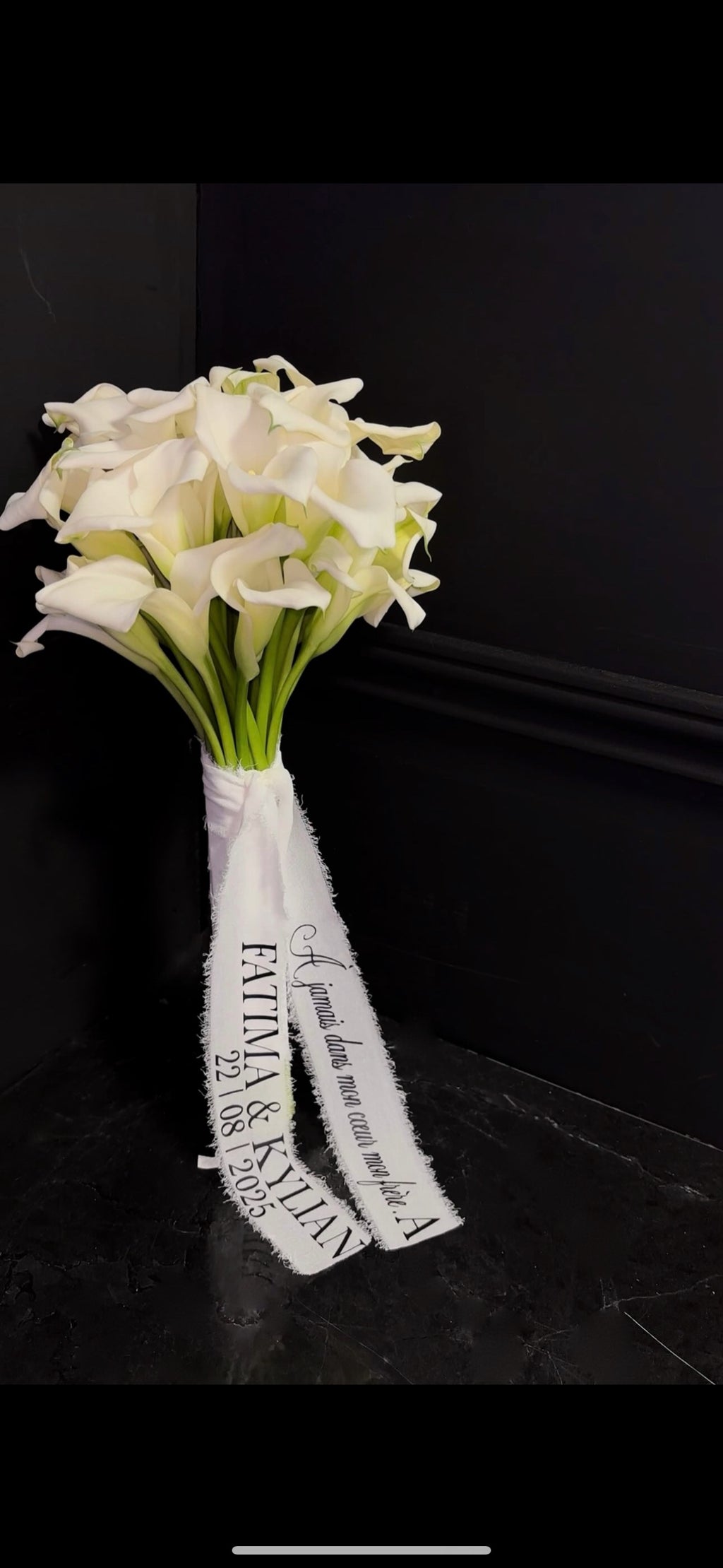 RUBAN BOUQUET MARIÉE