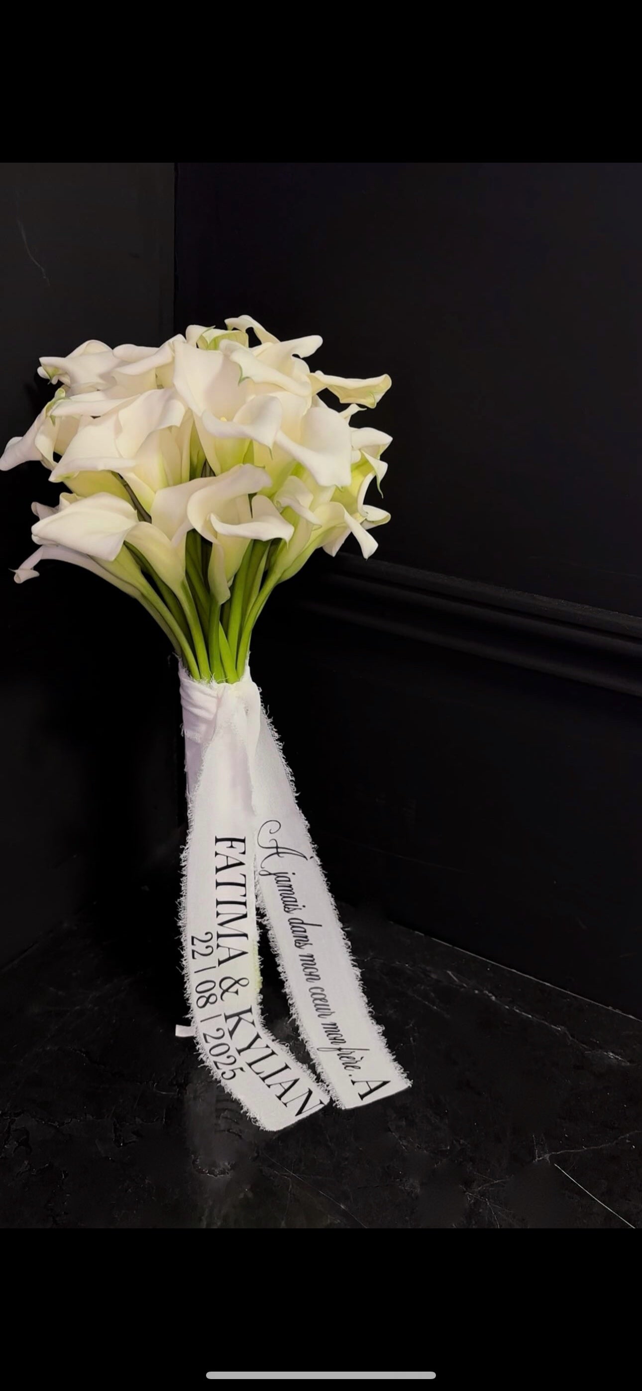 RUBAN BOUQUET MARIÉE